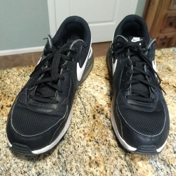 Nike Air Max Excee, CD4165-001, Black White, Mens Running Shoes, Size 13 - Picture 2 of 12